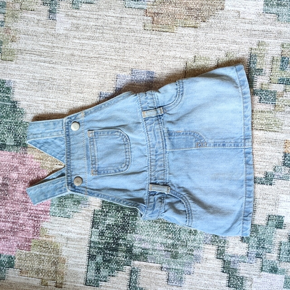 Denim Jumper Dress